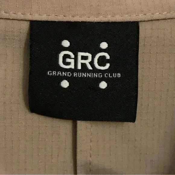 NWT Grand Running Club Marco Jacket in Taupe/Oatmeal/Tan, Mens size Large - Picture 6 of 10